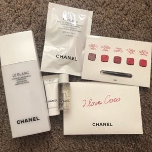 Chanel authentic 5 items make up set